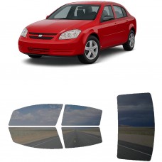 לרכב Chevrolet Cobalt Four-door 2005 ציפוי חלונות שחורים רב פעמי סיליקון לחלונות קדמיים, אחוריים ולחלון האחורי
