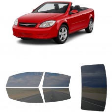 לרכב Chevrolet Cobalt Two-door Convertible 2005 ציפוי חלונות שחורים רב פעמי סיליקון לחלונות קדמיים, אחוריים ולחלון האחורי