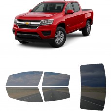 לרכב Chevrolet Colorado 2015 ציפוי חלונות שחורים רב פעמי סיליקון לחלונות קדמיים, אחוריים ולחלון האחורי