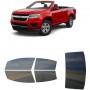 לרכב Chevrolet Colorado Convertible 2015 ציפוי חלונות שחורים רב פעמי סיליקון לחלונות קדמיים, אחוריים ולחלון האחורי