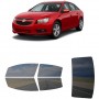 לרכב Chevrolet Cruze Sedan 2011 ציפוי חלונות שחורים רב פעמי סיליקון לחלונות קדמיים, אחוריים ולחלון האחורי