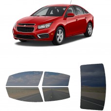 לרכב Chevrolet Cruze Sedan 2016 ציפוי חלונות שחורים רב פעמי סיליקון לחלונות קדמיים, אחוריים ולחלון האחורי