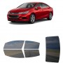 לרכב Chevrolet Cruze Sedan 2017 ציפוי חלונות שחורים רב פעמי סיליקון לחלונות קדמיים, אחוריים ולחלון האחורי