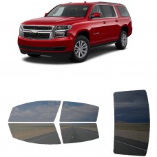 לרכב Chevrolet Suburban 2015 ציפוי חלונות שחורים רב פעמי סיליקון לחלונות קדמיים, אחוריים ולחלון האחורי