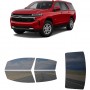 לרכב Chevrolet Tahoe LT 2021 ציפוי חלונות שחורים רב פעמי סיליקון לחלונות קדמיים, אחוריים ולחלון האחורי