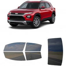 לרכב Chevrolet Traiblazer 2021 ציפוי חלונות שחורים רב פעמי סיליקון לחלונות קדמיים, אחוריים ולחלון האחורי