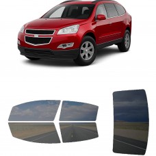 לרכב Chevrolet Traverse 2009 ציפוי חלונות שחורים רב פעמי סיליקון לחלונות קדמיים, אחוריים ולחלון האחורי