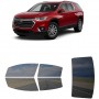 לרכב Chevrolet Traverse 2018 ציפוי חלונות שחורים רב פעמי סיליקון לחלונות קדמיים, אחוריים ולחלון האחורי