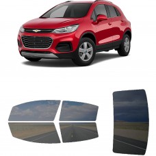 לרכב Chevrolet Trax 2019 ציפוי חלונות שחורים רב פעמי סיליקון לחלונות קדמיים, אחוריים ולחלון האחורי
