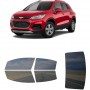 לרכב Chevrolet Trax 2019 ציפוי חלונות שחורים רב פעמי סיליקון לחלונות קדמיים, אחוריים ולחלון האחורי