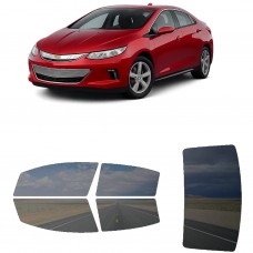 לרכב Chevrolet Volt 2016 ציפוי חלונות שחורים רב פעמי סיליקון לחלונות קדמיים, אחוריים ולחלון האחורי