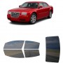 לרכב Chrysler 300 2005 ציפוי חלונות שחורים רב פעמי סיליקון לחלונות קדמיים, אחוריים ולחלון האחורי
