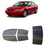 לרכב Chrysler Cirrus 1995 ציפוי חלונות שחורים רב פעמי סיליקון לחלונות קדמיים, אחוריים ולחלון האחורי