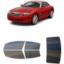 לרכב Chrysler Crossfire Two-door Coupe 2004 ציפוי חלונות שחורים רב פעמי סיליקון לחלונות קדמיים, אחוריים ולחלון האחורי