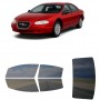 לרכב Chrysler LHS 1998 ציפוי חלונות שחורים רב פעמי סיליקון לחלונות קדמיים, אחוריים ולחלון האחורי