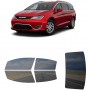 לרכב Chrysler Pacifica 2017 ציפוי חלונות שחורים רב פעמי סיליקון לחלונות קדמיים, אחוריים ולחלון האחורי