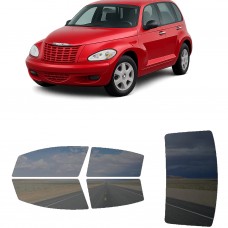 לרכב Chrysler PT Cruiser SUV 2001 ציפוי חלונות שחורים רב פעמי סיליקון לחלונות קדמיים, אחוריים ולחלון האחורי