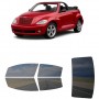 לרכב Chrysler PT Cruiser Two-door Convertible 2004 ציפוי חלונות שחורים רב פעמי סיליקון לחלונות קדמיים, אחוריים ולחלון האחורי