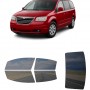 לרכב Chrysler Town & Countny 2008 ציפוי חלונות שחורים רב פעמי סיליקון לחלונות קדמיים, אחוריים ולחלון האחורי