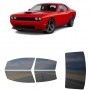 לרכב Dodge Challenger 2022 ציפוי חלונות שחורים רב פעמי סיליקון לחלונות קדמיים, אחוריים ולחלון האחורי