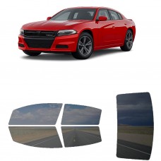 לרכב Dodge Charger 2021 ציפוי חלונות שחורים רב פעמי סיליקון לחלונות קדמיים, אחוריים ולחלון האחורי
