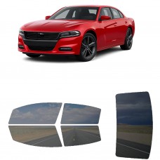 לרכב Dodge Charger 2023 ציפוי חלונות שחורים רב פעמי סיליקון לחלונות קדמיים, אחוריים ולחלון האחורי