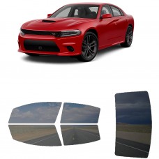 לרכב Dodge Charger GT 2021 ציפוי חלונות שחורים רב פעמי סיליקון לחלונות קדמיים, אחוריים ולחלון האחורי