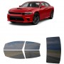 לרכב Dodge Charger GT 2021 ציפוי חלונות שחורים רב פעמי סיליקון לחלונות קדמיים, אחוריים ולחלון האחורי