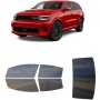 לרכב Dodge Durango SRT 2021 ציפוי חלונות שחורים רב פעמי סיליקון לחלונות קדמיים, אחוריים ולחלון האחורי