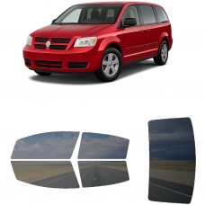 לרכב Dodge Grandcaravan 2008 ציפוי חלונות שחורים רב פעמי סיליקון לחלונות קדמיים, אחוריים ולחלון האחורי