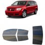 לרכב Dodge Grandcaravan 2008 ציפוי חלונות שחורים רב פעמי סיליקון לחלונות קדמיים, אחוריים ולחלון האחורי