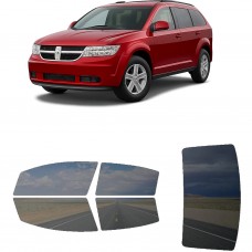 לרכב Dodge Journey 2009 ציפוי חלונות שחורים רב פעמי סיליקון לחלונות קדמיים, אחוריים ולחלון האחורי