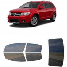 לרכב Dodge Journey 2011 ציפוי חלונות שחורים רב פעמי סיליקון לחלונות קדמיים, אחוריים ולחלון האחורי