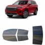 לרכב Exeed Exeed VX 2021 ציפוי חלונות שחורים רב פעמי סיליקון לחלונות קדמיים, אחוריים ולחלון האחורי