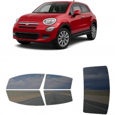 לרכב Fiat 500x 2016 ציפוי חלונות שחורים רב פעמי סיליקון לחלונות קדמיים, אחוריים ולחלון האחורי