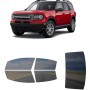 לרכב Ford Bronco Sport 4Door 2021 ציפוי חלונות שחורים רב פעמי סיליקון לחלונות קדמיים, אחוריים ולחלון האחורי