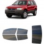 לרכב Ford Escape 4Door 2001 ציפוי חלונות שחורים רב פעמי סיליקון לחלונות קדמיים, אחוריים ולחלון האחורי