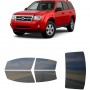 לרכב Ford Escape 4Door 2008 ציפוי חלונות שחורים רב פעמי סיליקון לחלונות קדמיים, אחוריים ולחלון האחורי
