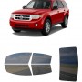 לרכב Ford Escape 4Door 2011 ציפוי חלונות שחורים רב פעמי סיליקון לחלונות קדמיים, אחוריים ולחלון האחורי