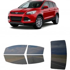לרכב Ford Escape 4Door 2013 ציפוי חלונות שחורים רב פעמי סיליקון לחלונות קדמיים, אחוריים ולחלון האחורי
