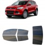 לרכב Ford Escape 4Door 2013 ציפוי חלונות שחורים רב פעמי סיליקון לחלונות קדמיים, אחוריים ולחלון האחורי