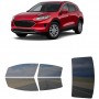 לרכב Ford Escape 4Door 2020 ציפוי חלונות שחורים רב פעמי סיליקון לחלונות קדמיים, אחוריים ולחלון האחורי