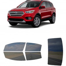 לרכב Ford Escape SE 2019 ציפוי חלונות שחורים רב פעמי סיליקון לחלונות קדמיים, אחוריים ולחלון האחורי