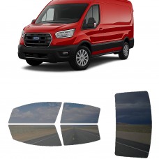 לרכב Ford E-Transit 2022 ציפוי חלונות שחורים רב פעמי סיליקון לחלונות קדמיים, אחוריים ולחלון האחורי