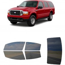 לרכב Ford Excursion 4Door 2000 ציפוי חלונות שחורים רב פעמי סיליקון לחלונות קדמיים, אחוריים ולחלון האחורי