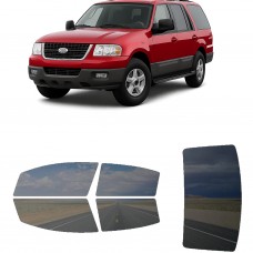 לרכב Ford Expedition 4Door 2003 ציפוי חלונות שחורים רב פעמי סיליקון לחלונות קדמיים, אחוריים ולחלון האחורי