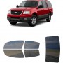 לרכב Ford Expedition 4Door 2003 ציפוי חלונות שחורים רב פעמי סיליקון לחלונות קדמיים, אחוריים ולחלון האחורי