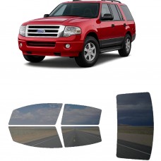 לרכב Ford Expedition 4Door 2007 ציפוי חלונות שחורים רב פעמי סיליקון לחלונות קדמיים, אחוריים ולחלון האחורי