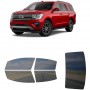 לרכב Ford Expedition 4Door 2018 ציפוי חלונות שחורים רב פעמי סיליקון לחלונות קדמיים, אחוריים ולחלון האחורי