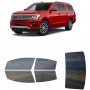לרכב Ford Expedition MAX 4Door 2018 ציפוי חלונות שחורים רב פעמי סיליקון לחלונות קדמיים, אחוריים ולחלון האחורי